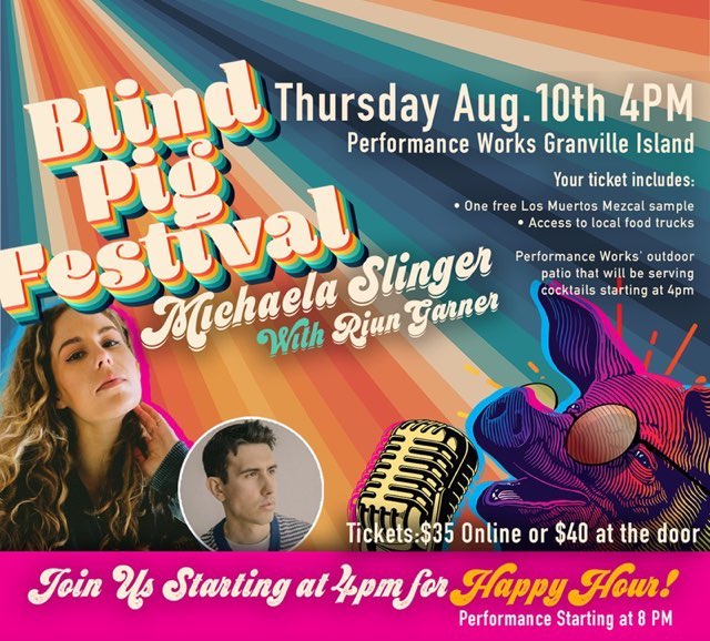 Blind Pig Music Festival Granville Island