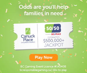 Canuck Place Fall 50/50