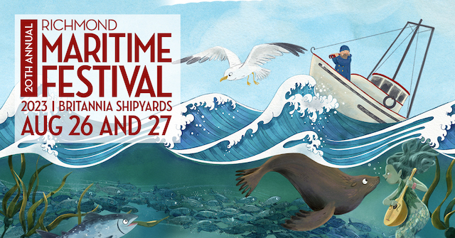Richmond Maritime Festival 2023 Graphic