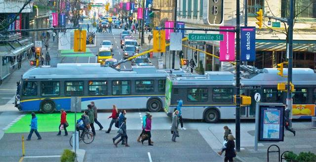 Vancouver Trolley Buses - TransLink Photo