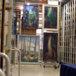 In 2010 Miss604 got a tour of the art gallery's vault where hundreds of Emily Carr works were stored