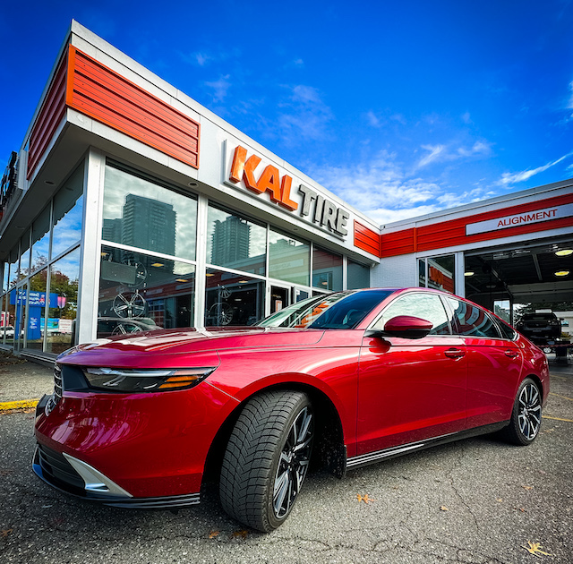 Honda Accord Hybrid at Kal Tire - Winter Tires