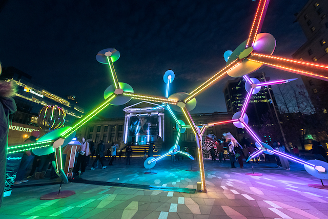 Lumière Festival Around Downtown Vancouver