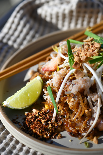 Longtail Kitchen and Sen Pad Thai specialty noodle dish