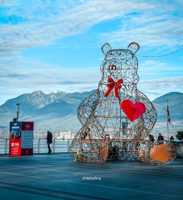 Bear at Canada Place Liven UP Miss604 Photo