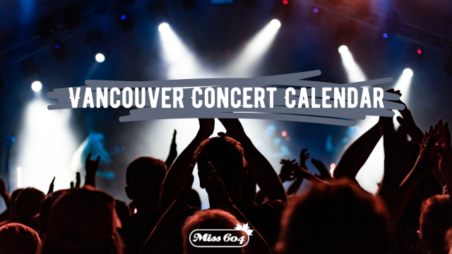 Vancouver Concert Calendar
