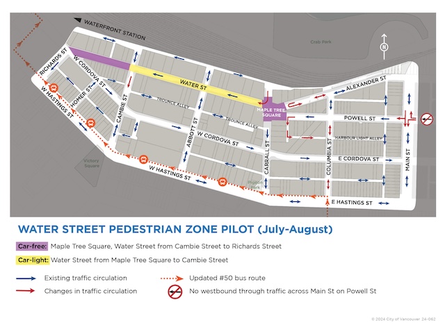 gatown pedestrian zone pilot