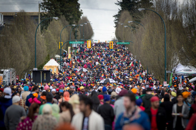 Vancouver Vaisakhi Parade Crowd 2024