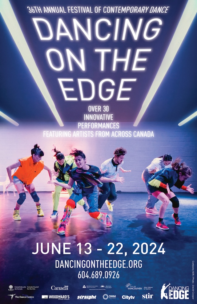 Dancing on the Edge Festival Poster 2024