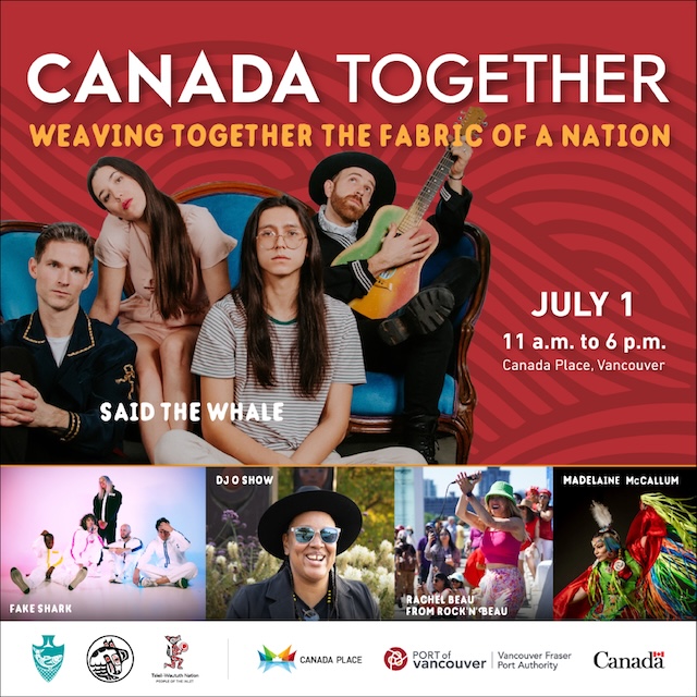 Canada Together at Canada Place July 1st