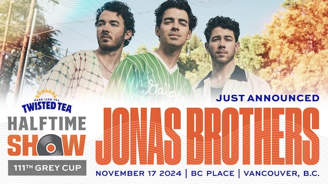 Jonas Brothers Grey Cup Halftime Vancouver