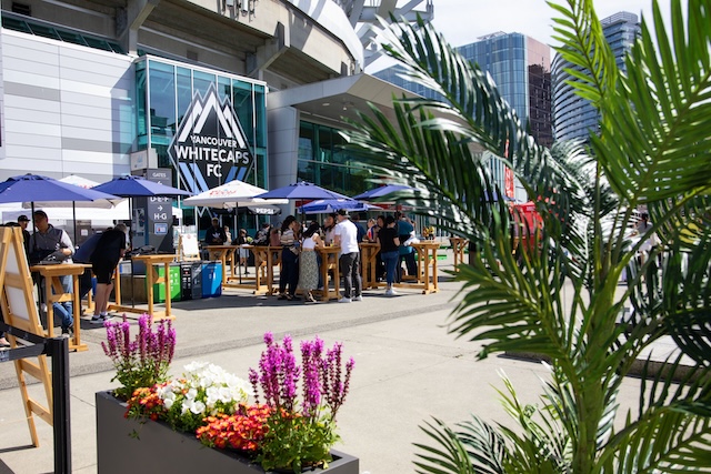 The Patio at BC Place Summer