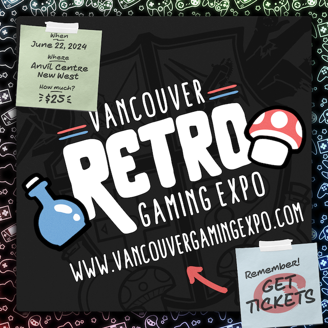 Vancouver Retro Gaming Expo 2024