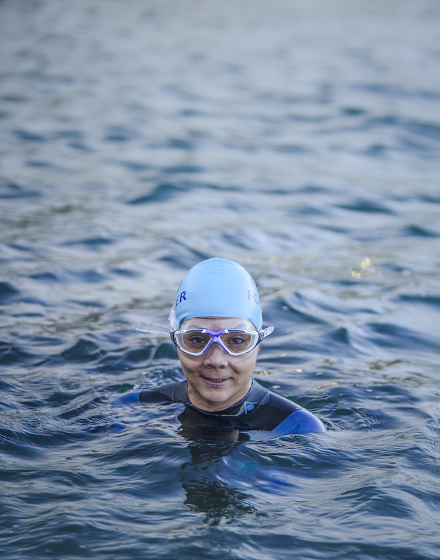 Jill Yoneda is Swimming 109km for Canuck Place