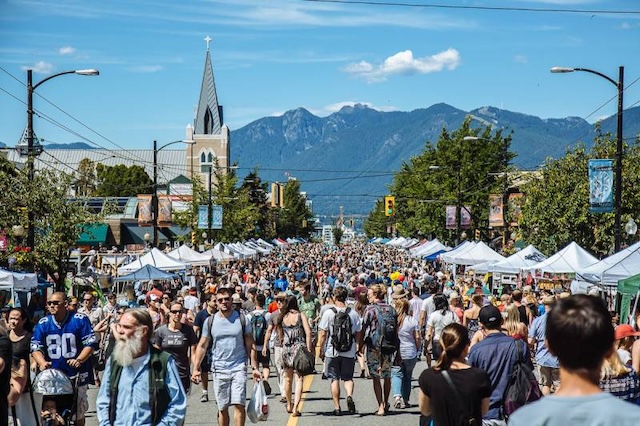 TransLink Photo Car Free Day Vancouver - Main Street