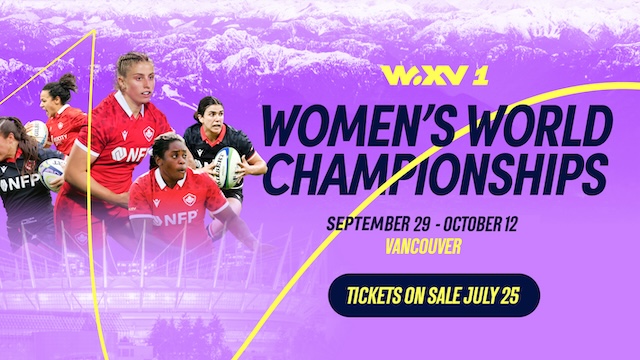 WXV Women's Rugby in Vancouver