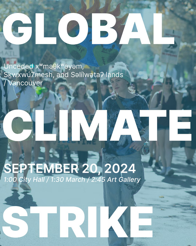 Global Climate Strike Vancouver