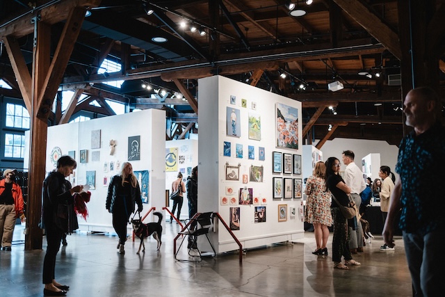 Vancouver Outsider Arts Festival at the Roundhouse Photo by Jamie Poh