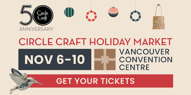 Circle Craft Holiday Market 2024 poster