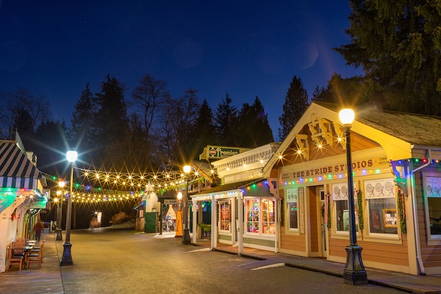 Heritage Christmas Burnaby Village Street