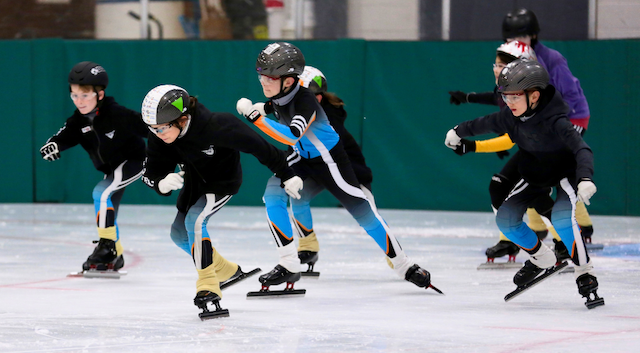 Try Speed Skating in Vancouver Kids VSSC Photo