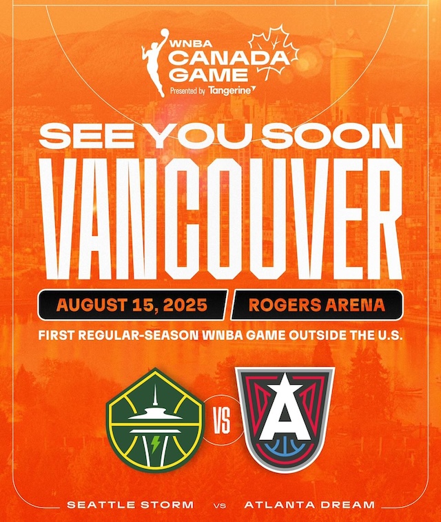 WNBA Vancouver Game August 2025