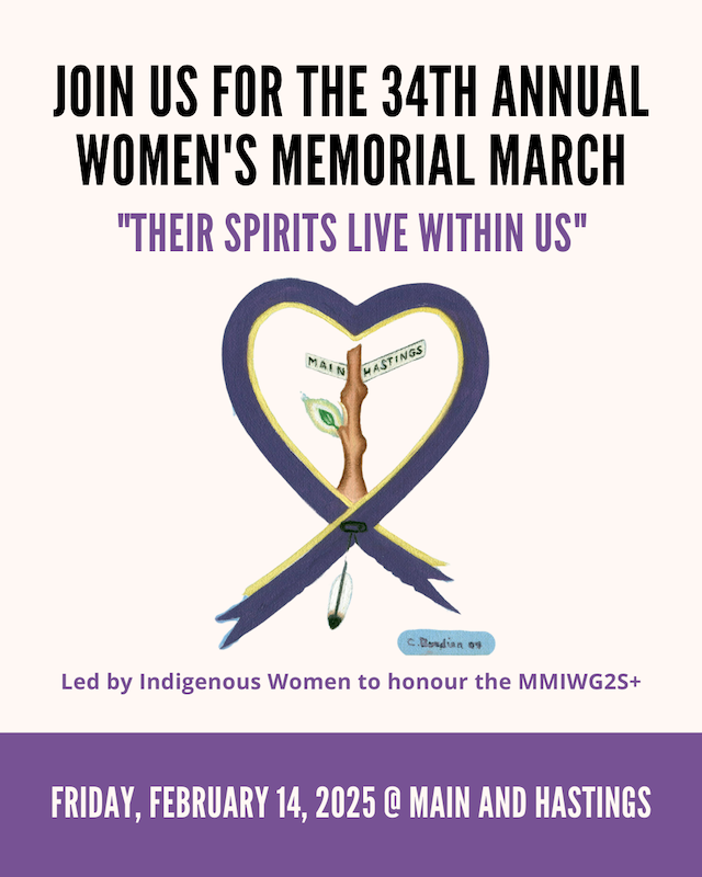 2025 Women's Memorial March in Vancouver