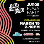 Juno Awards Concert Series Around BC