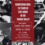 COUNTERCULTURE- 20 Years of CIVL Radio in the Fraser Valley