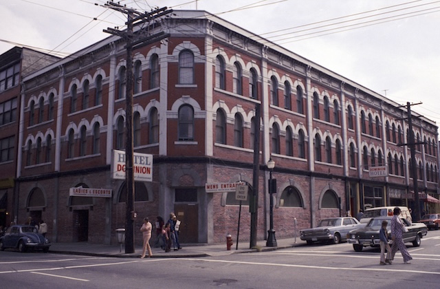 Lamplighter Dominion Hotel - Vancouver Archives 1973