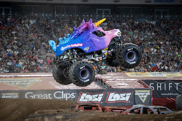 Sparkle Smash - Monster Jam Vancouver - Feld Entertainment Photo