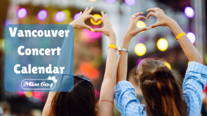 Vancouver Concert Calendar Image