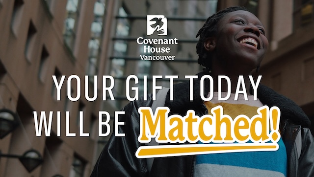 Your Gift Will be Matched