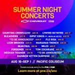 PNE Summer Night Concerts 2025