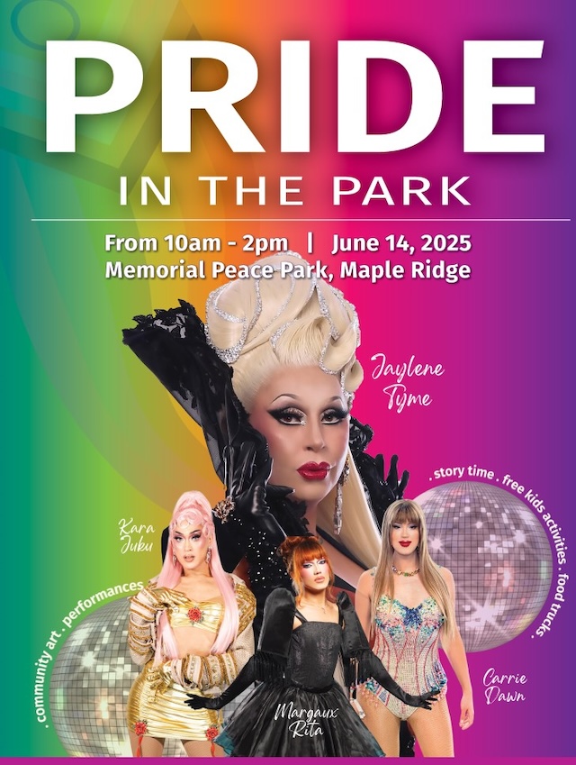 Pride in the Park Maple Ridge June 14