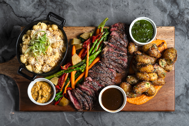 The Banter Room new menu items steak platter and appetizers