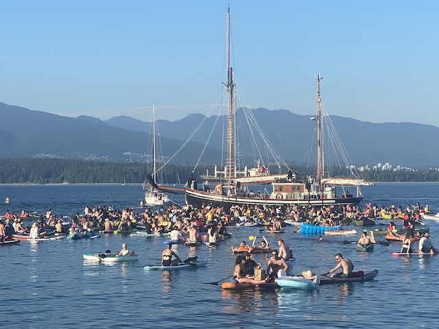 Floating Concert for Ocean Protection RAVEN