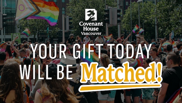Your Gift Will be Matched
