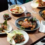 Sainam food and drink display