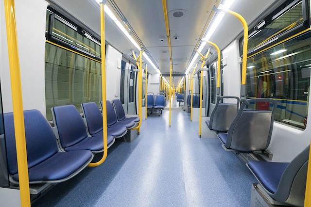 Mark V SkyTrain interior - TransLink Photo Submitted