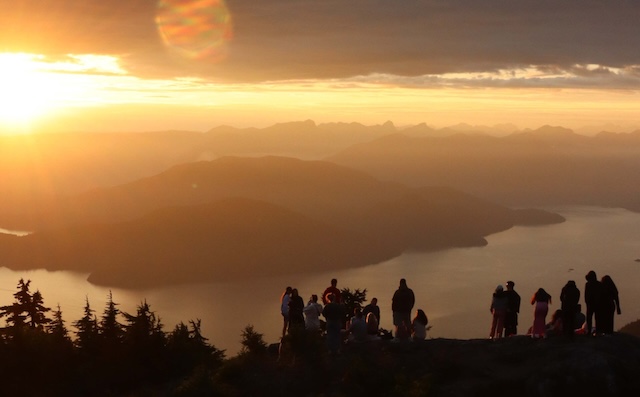 Sunset at Cypress Mountain Photo Submitted