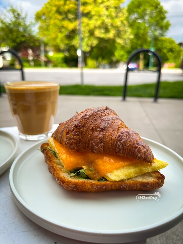 Our favourite vegan breakfast sandwich in Vancouver from To Live For - Miss604 photo