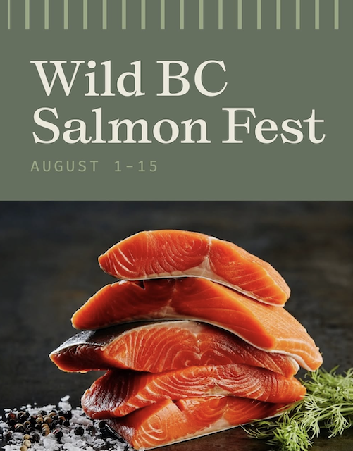 Wild BC Salmon Fest Graphic