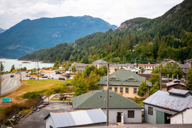 View of Britannia Beach from the Mine Museum - Miss604 Photo