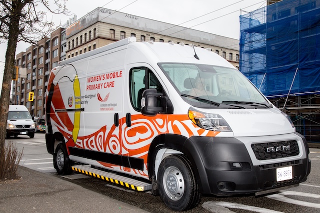 Vancouver Aboriginal Health Society Van - Photo Submitted