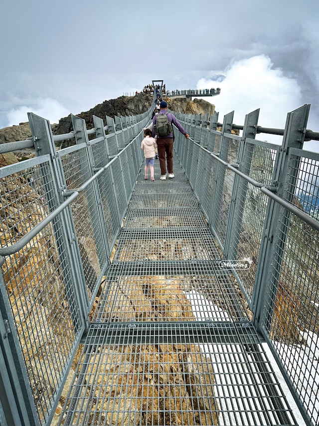 Walking on Cloudraker Skybridge in Whistler - Miss604 Photo