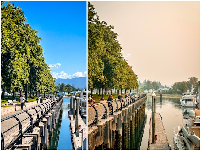 Smoke in Vancouver air quality september 2025 miss604