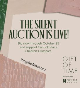 Canuck Place Gift of Time Silent Auction Open