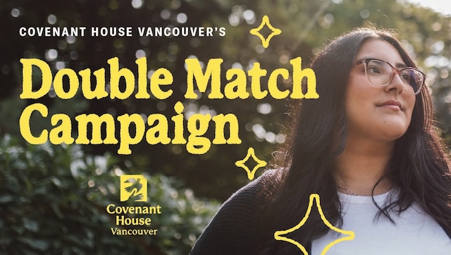 Covenant House Vancouver October 2025 Donation Matching