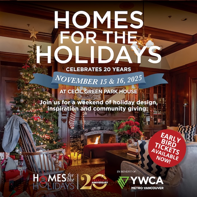 Homes For The Holidays in Support of the YWCA - Tickets on Sale Now